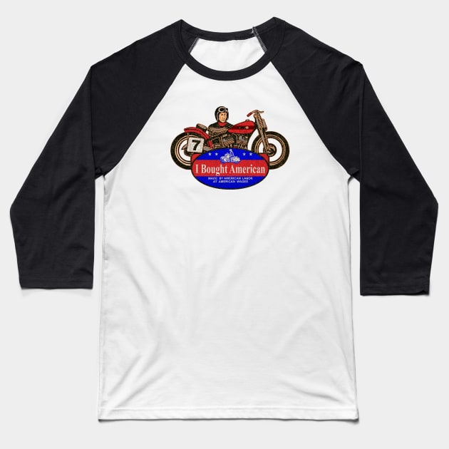 I Bought American Baseball T-Shirt by Midcenturydave